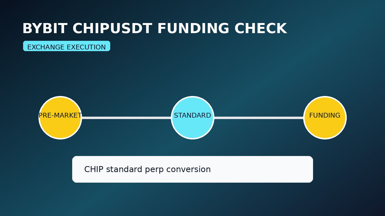 Bybit CHIPUSDT Conversion Adds a Second Funding Check for CHIP Traders